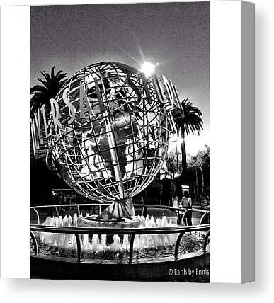 Universal Studios Hollywood Canvas Prints
