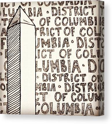 District Of Columbia Canvas Prints