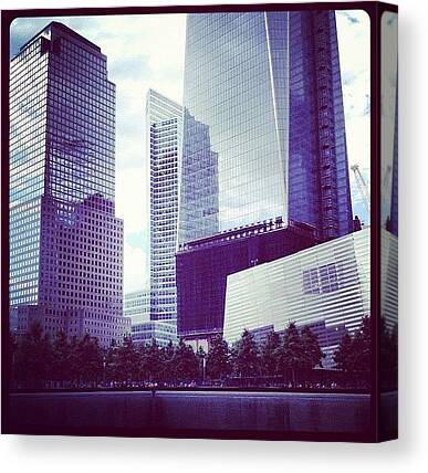 City Center Canvas Prints