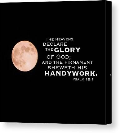 The Word Of God Canvas Prints