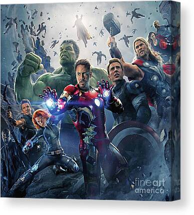 AVENGERS AGE OF ULTRON PICTURE PRINT ON FRAMED CANVAS WALL ART HOME DECORATION 