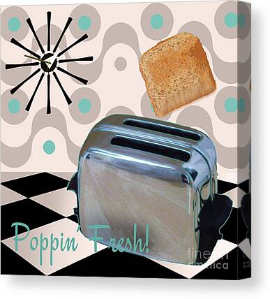 Toaster Paintings Canvas Prints