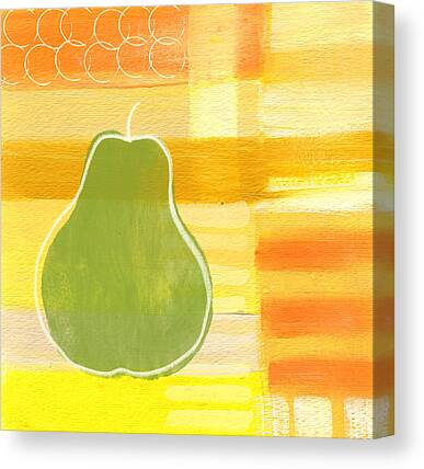 Yellow Pear Canvas Prints