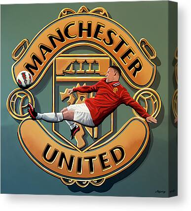 Wayne Rooney Canvas Prints