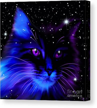 Space Cat Canvas Prints & Wall Art (Page #10 of 35) - Fine Art America