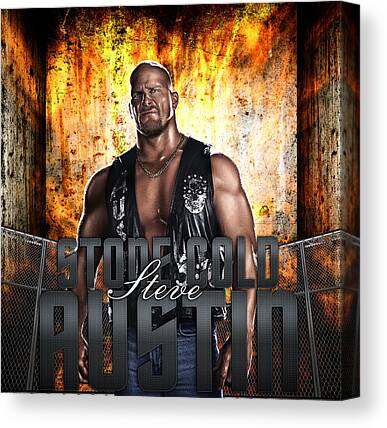 WWE Wrestling Greats Collage Large CANVAS Art Print Gift A0 A1 A2 A3 A4 