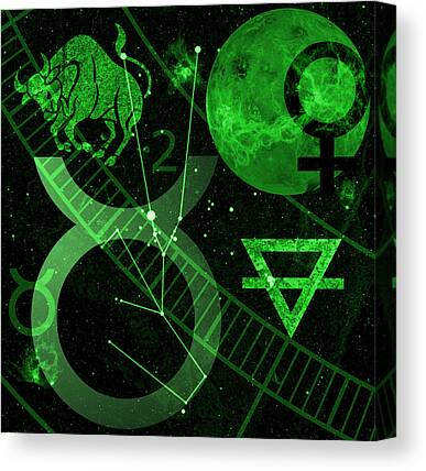 Horoscope Canvas Prints