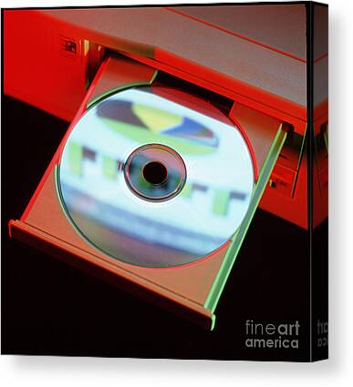 Science Photo Library Compact Disc Canvas Prints & Wall Art