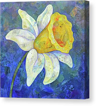 Daffodils Paintings Canvas Prints