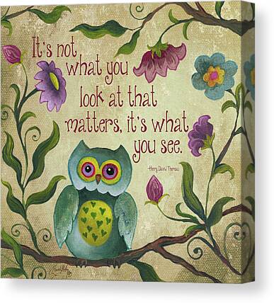 I See You Canvas Prints