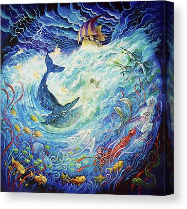 Jonah Paintings Canvas Prints