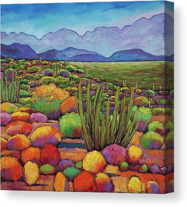Desert Landscape Canvas Prints