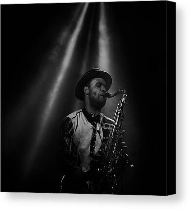 Saxophone Canvas Prints