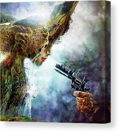 Gaia Canvas Prints