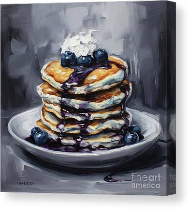 Pancakes Canvas Prints