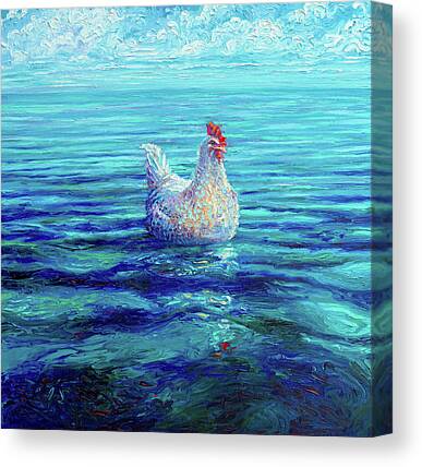 Chickens Canvas Prints