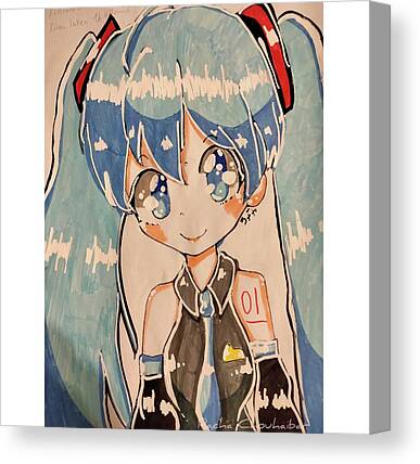 Hatsune Miku Vocaloid Sticker by Sheri Keith - Fine Art America