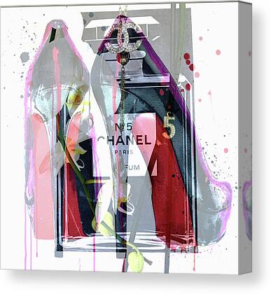 Chanel No. 5 Canvas Prints & Wall Art for Sale - Fine Art America