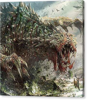 Tarmogoyf Reprint Canvas Print