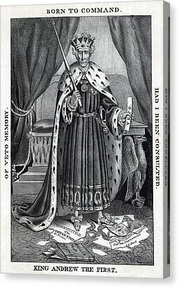 King Andrew The First. Cartoon Depicts Photograph by Everett