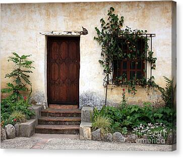 Carmel Mission Door Photograph by Carol Groenen
