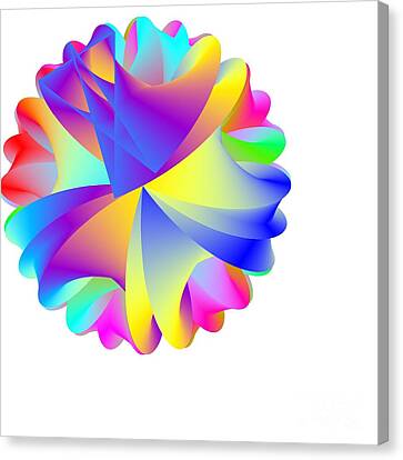 Rainbow Cluster Canvas Print by Michael Skinner