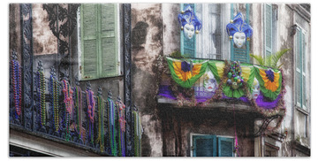 French Quarter New Orleans Hand Towels