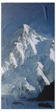 Snow Covered Mountains Bath Towels