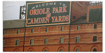 Oriole Park At Camden Yards Hand Towels