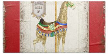Antique Carousel Hand Towels