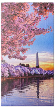 National Cherry Blossom Festival Bath Towels