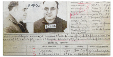 Designs Similar to Al Capone Arrest Record