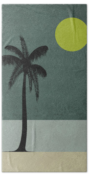 Designs Similar to Palm Tree and Yellow Moon