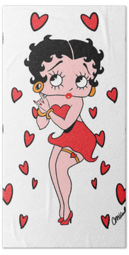 Betty Boop Hand Towels