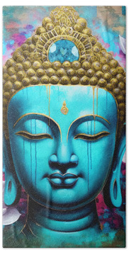 Buddha Image Hand Towels
