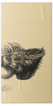 Iguana Mexico Hand Towels