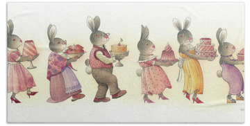Easter Egg Stories for Children Hand Towels