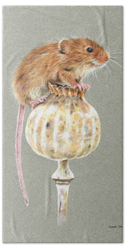 Harvest Mouse Hand Towels