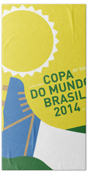 World Cup Football Hand Towels