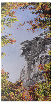 New Hampshire Mountains Bath Towels