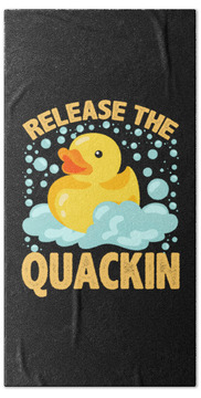 Rubber Duckie Bath Towels
