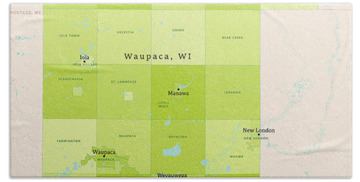 Waupaca County Hand Towels