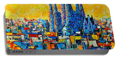 Abstract Skyline Portable Battery Chargers