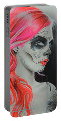 Sugar Skull Portable Battery Chargers