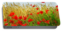 Wildflower Field Portable Battery Chargers