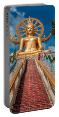 Lord Buddha Portable Battery Chargers