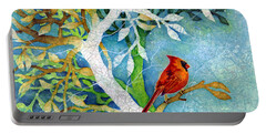 Female Cardinal Portable Battery Chargers