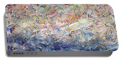 Palette Knife Seascape Portable Battery Chargers