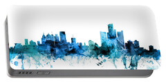 Detroit Skyline Portable Battery Chargers