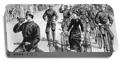 Designs Similar to Bicyclist Meeting, 1884